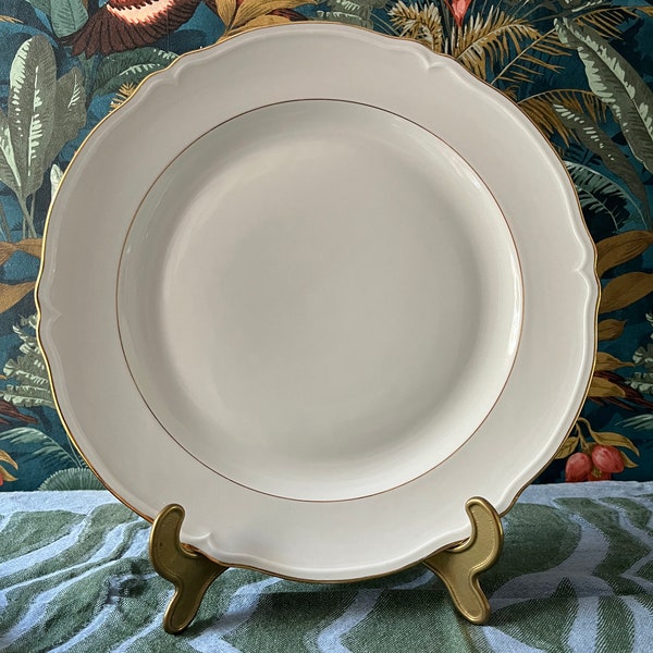 Plat de service en porcelaine de Limoges de France