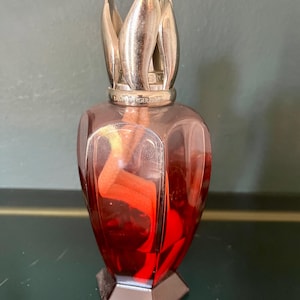 Vintage French&#39; LAMPE BERGER  “Red Athéna”, / Shepherd&#39;s Lamp / Catalytic / Fragrance Lamp, circa 1980