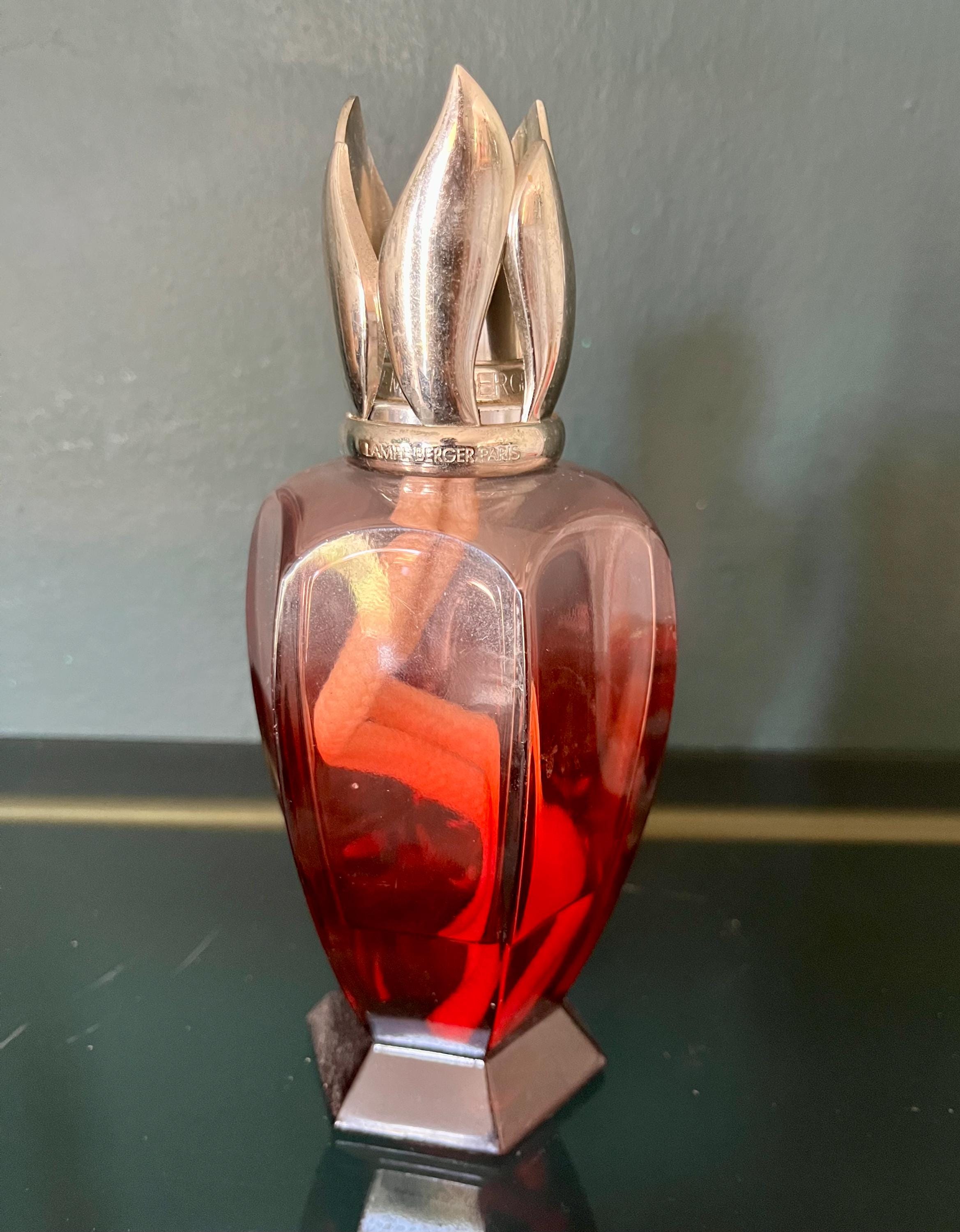 Vintage French' LAMPE BERGER “red Athéna”, / Shepherd's Lamp