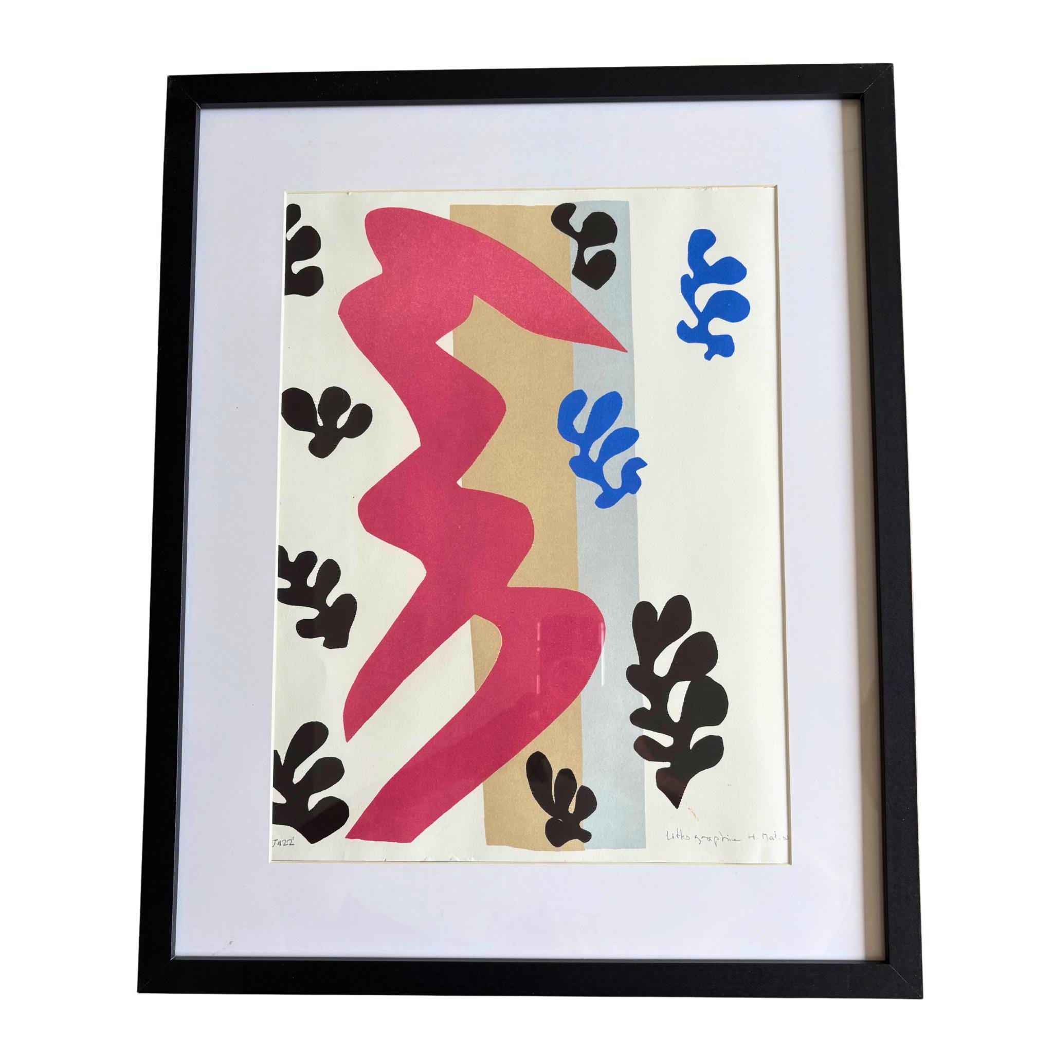 Henri Matisse - the Knife Thrower - Lithograph After Jazz, 1947
