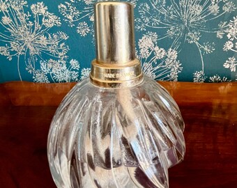 Lampe Berger Verre Torsadé Année 1970 - Lampe à Parfum Vintage - Occasion En état Fonctionnel