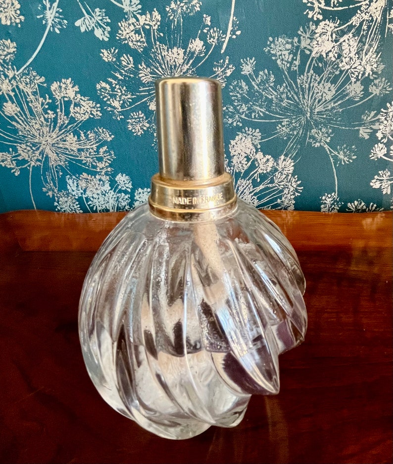 LAMPE BERGER En Verre Moulé Vintage Française, vers
