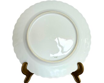 ハビランド・リモージュ磁器 12ピース 4人用食器セット、ピンクの花柄