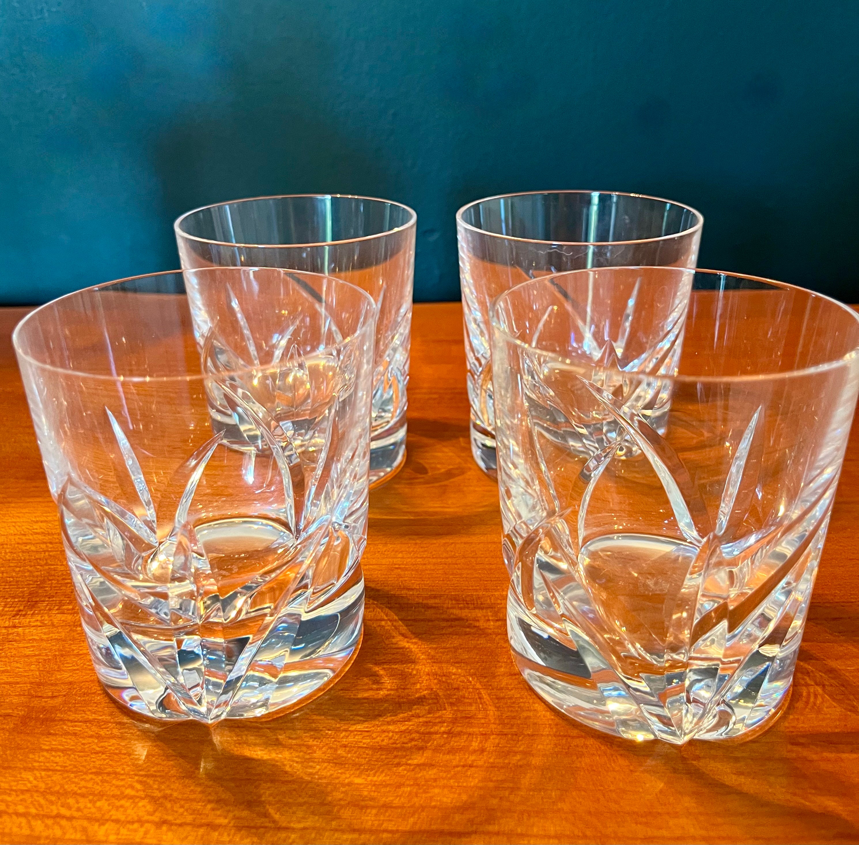 Vintage French Heavy Crystal 5 Pc CRISTAL De SEVRES Sully