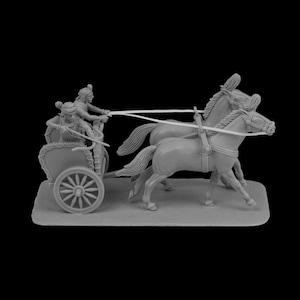 Indian Chariot. 28 mm Miniatures. Ancient India