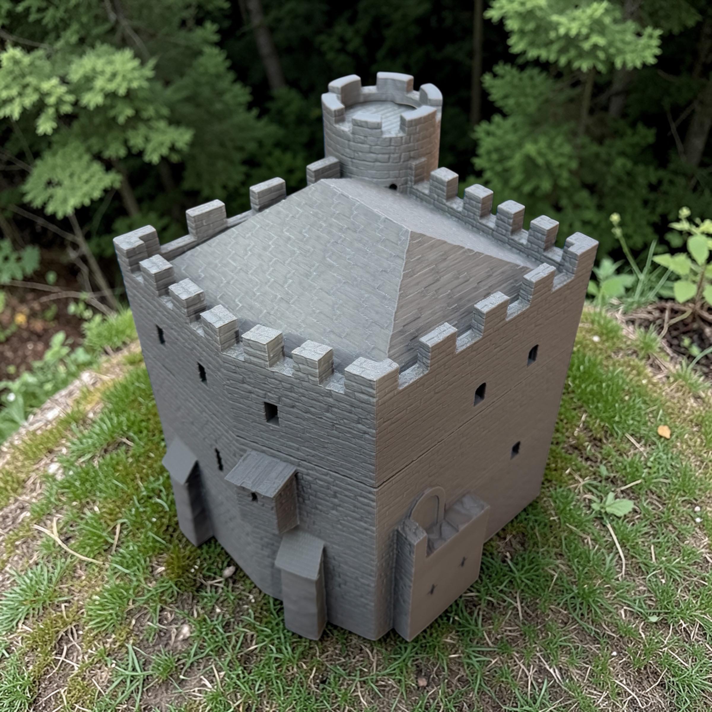 Medieval Large Castle - Modular Castle System | Castle. 28mm Scale ...
