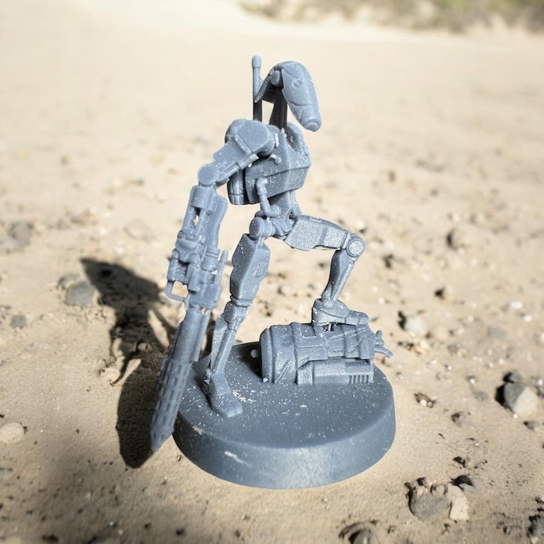 Heavy Battle Droid Miniatures 1:48 Scale Wargame (set of 20) - Etsy