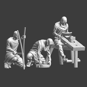 Medieval Barrel Workshop, Historical Wargaming. 28 mm Miniatures Produced by Tofer&#39;s Miniatures.