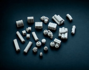 Bazaaraccessoires, terreinlandschap voor tafelblad 28 mm miniaturen Wargame 28 mm schaal