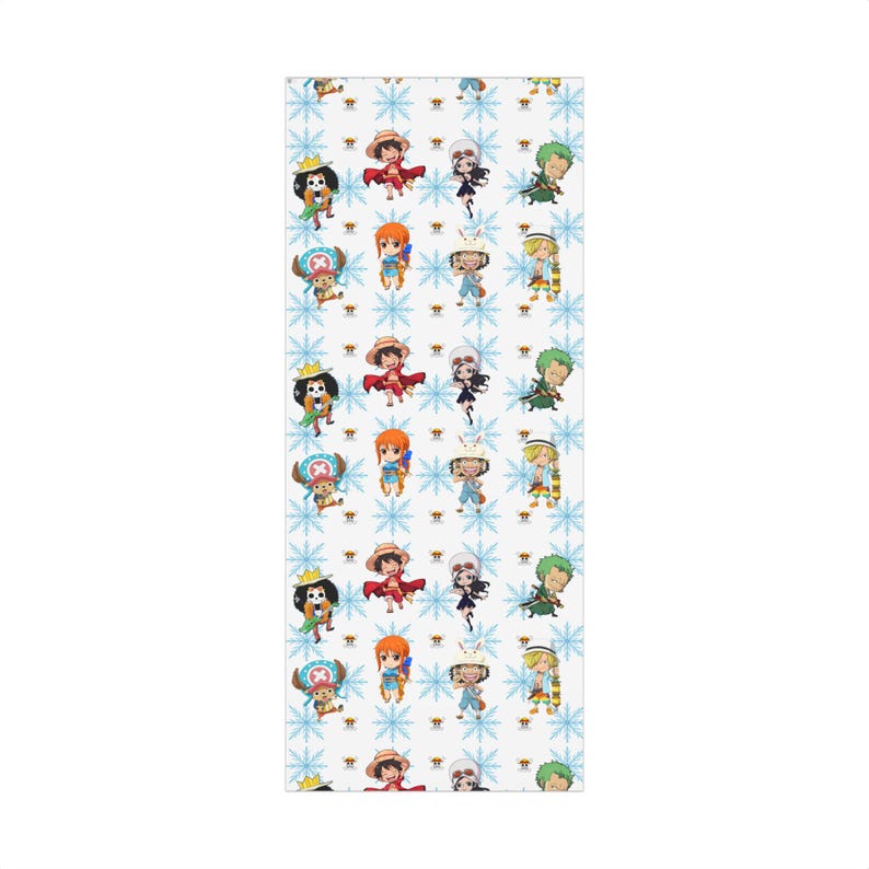 Carta da regalo One Piece Chibi Edition, carta da regalo anime per fan, grazioso design pirata immagine 9