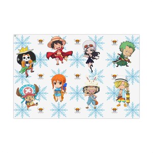 Carta da regalo One Piece Chibi Edition, carta da regalo anime per fan, grazioso design pirata immagine 7