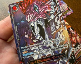Five Elders Alt Art One Piece TCG Proxy | Handmade Holographic SP Cards -  Etsy
