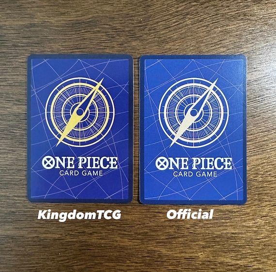 Set of 5 Handmade Textured & Holographic One Piece TCG SP Cards