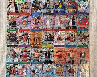 Set di carte Manga Panel / Collezione di carte proxy personalizzate con effetto lamina testurizzata TCG