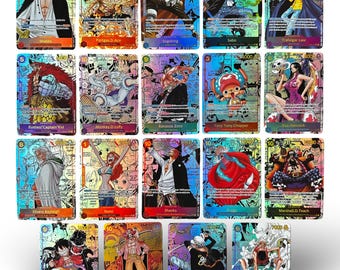 One Piece proxy card Holo - Monkey.D.Luffy EB02-061 Character