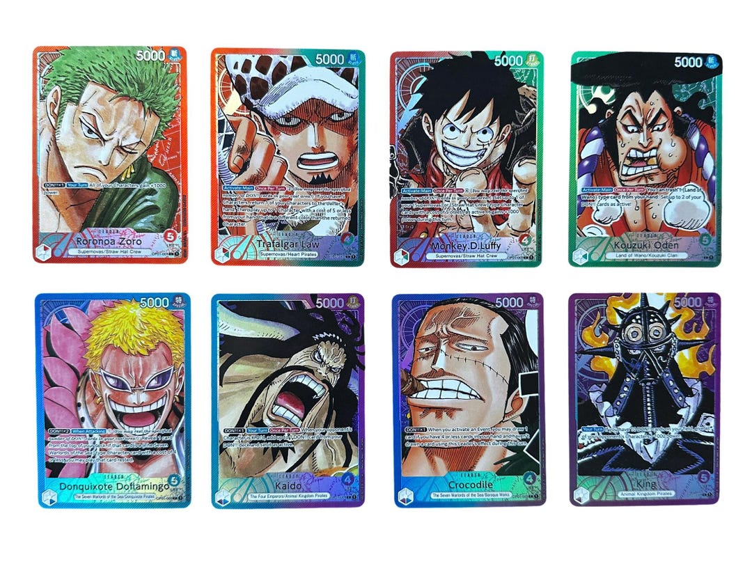 ⭐️ワンピース　名場面　レア 額縁ポスター絵 8個枚セット ⭐️ワンピース 名場面 レア 額縁ポスター絵 8個枚セット