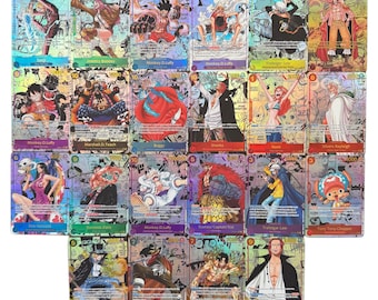 Monkey.d.luffy Alt Art Op10-118one Piece Proxy Card - Etsy