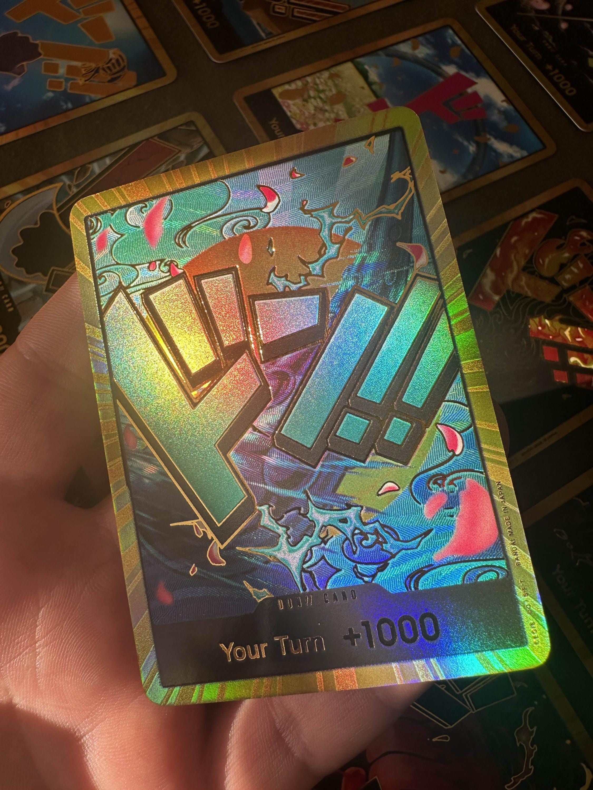 Buy One Piece TCG GOLD Don Cards – 30-set Textured Holo Proxies