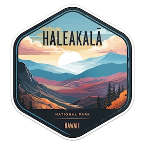 Haleakala National Park Sticker Car Bumper Decal