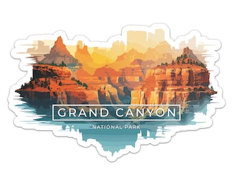 Grand Canyon National Park Sticker Vinyl Car Bumper Decal