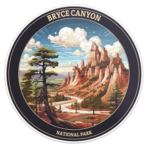 Bryce Canyon National Park Sticker Auto Aufkleber