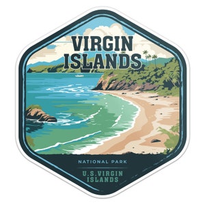 Virgin Islands National Park Sticker Car Bumper Decal