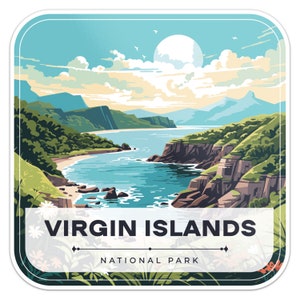 Virgin Islands National Park Sticker Car Bumper Decal