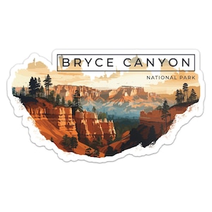 Bryce Canyon National Park Aufkleber Autoaufkleber