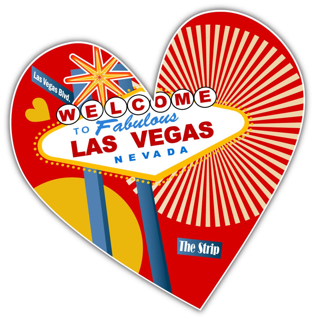 to Fabulous Las Vegas Car Bumper Sticker Decal Etsy