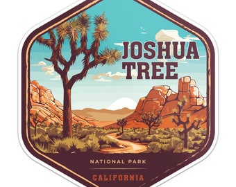 Joshua Tree National Park Sticker Car Bumper Decal