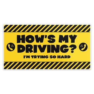 Hoe gaat het met mijn rijdende vinylsticker autobumpersticker