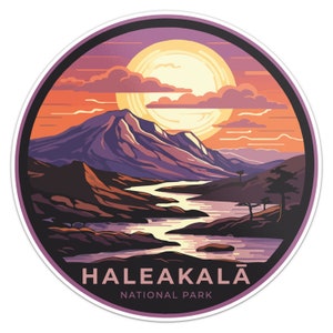Haleakala National Park Sticker Car Bumper Decal