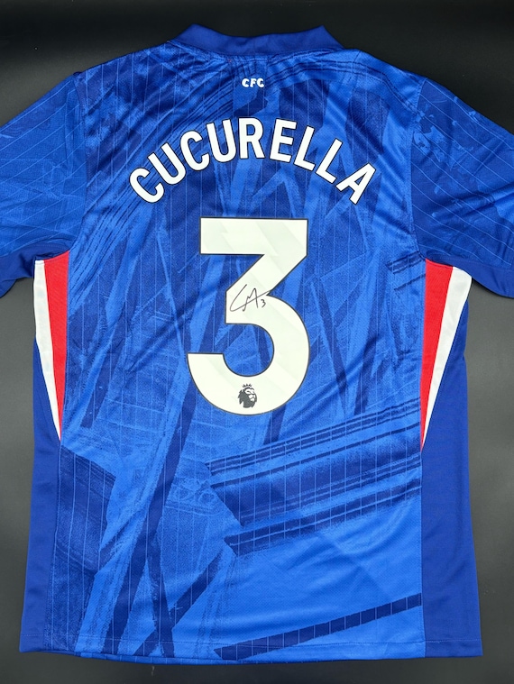 Marc Cucurella Signed Chelsea Home Shirt - Etsy