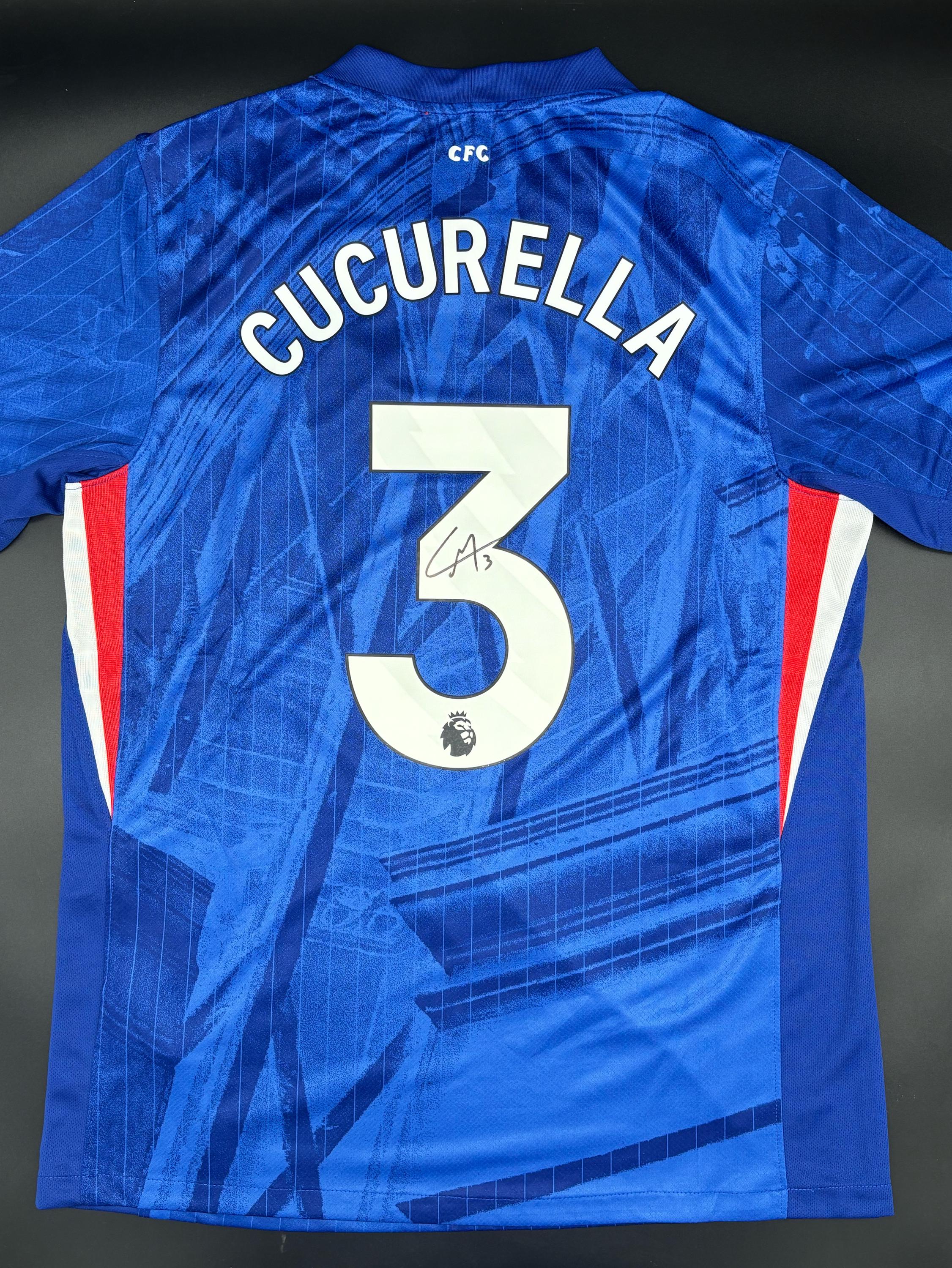 Marc Cucurella Signed Chelsea Home Shirt - Etsy