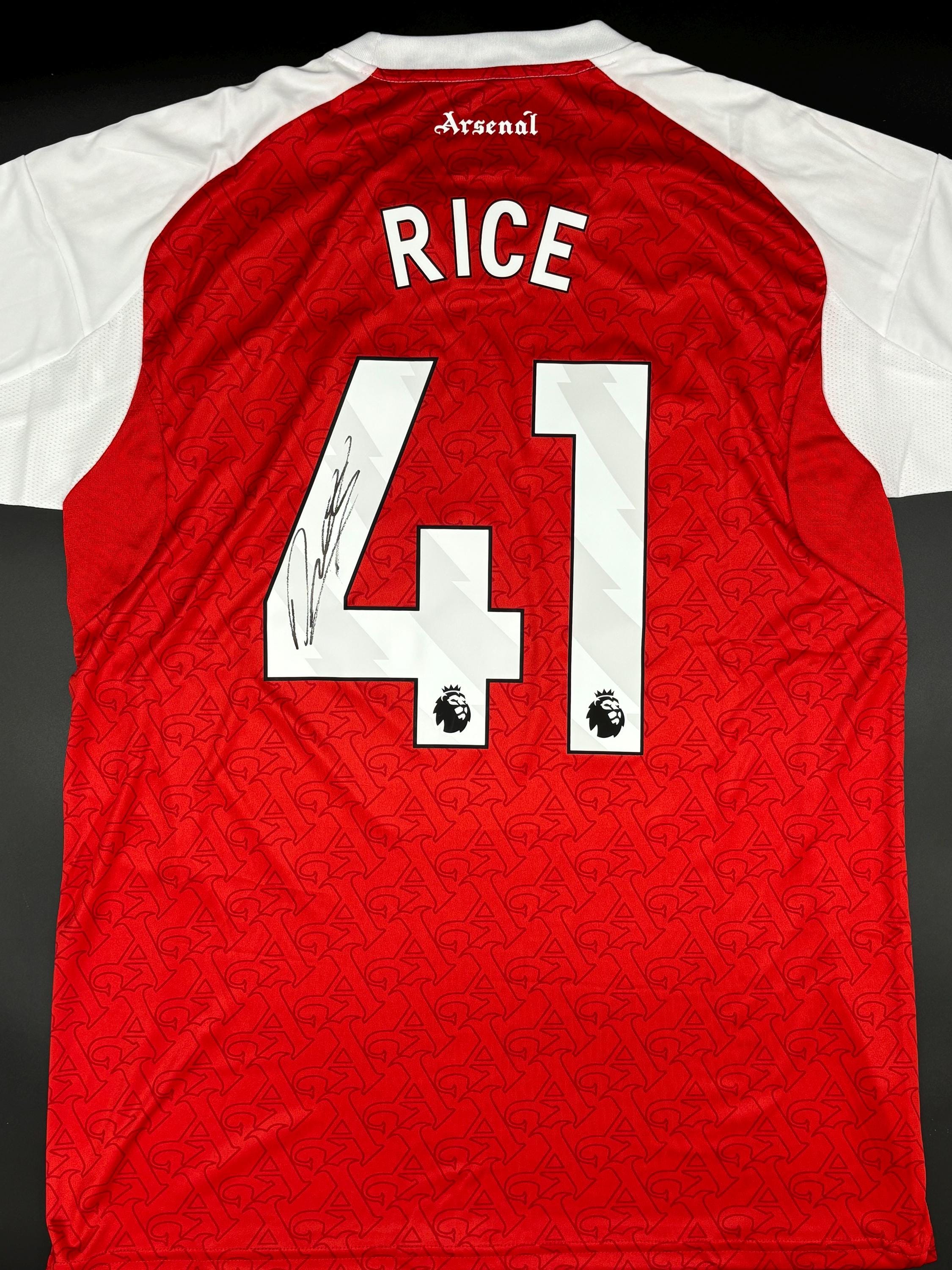 Declan Rice Signed Shirt - Etsy