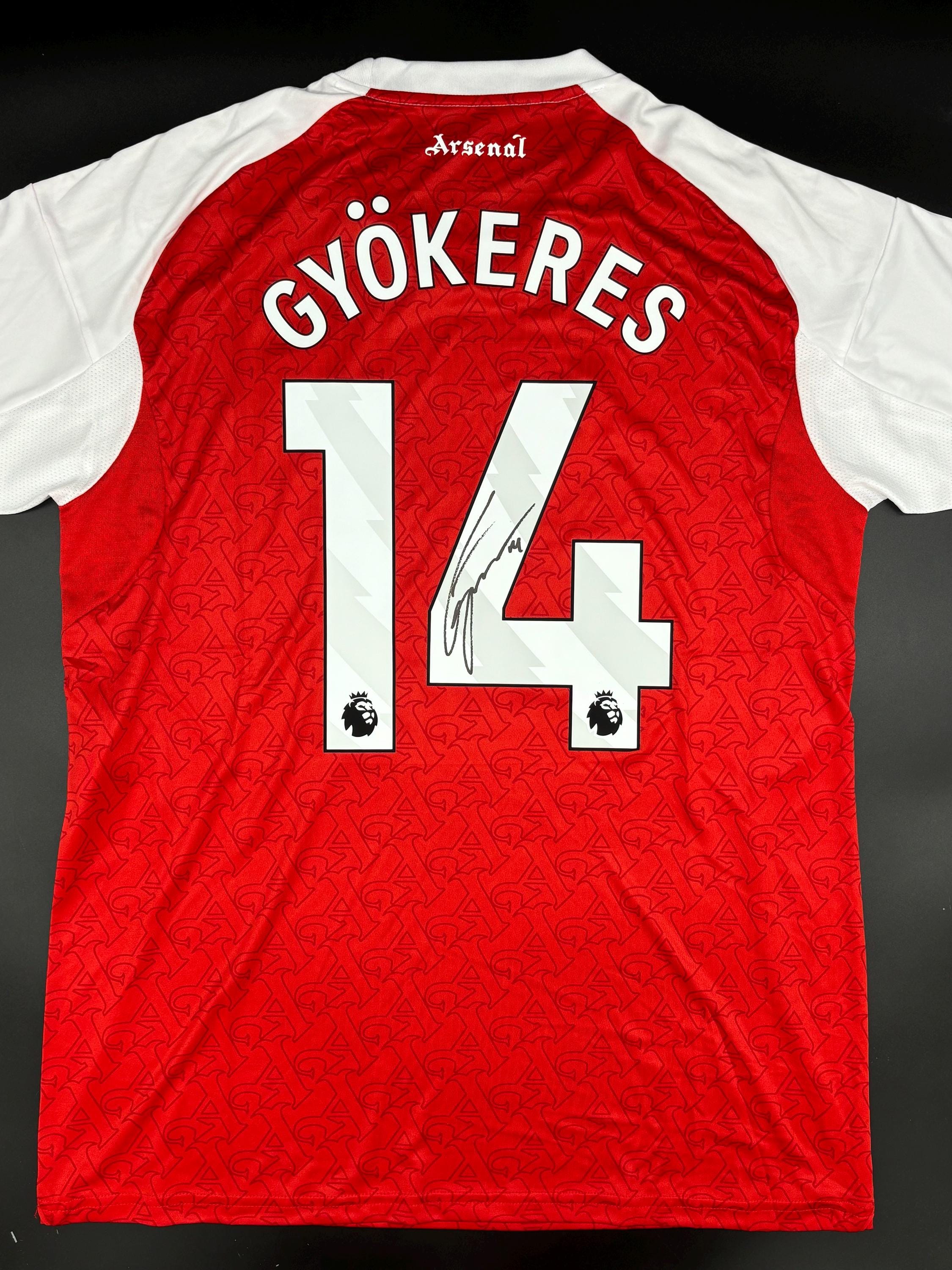 Viktor Gyökeres Signed Shirt - Etsy Australia