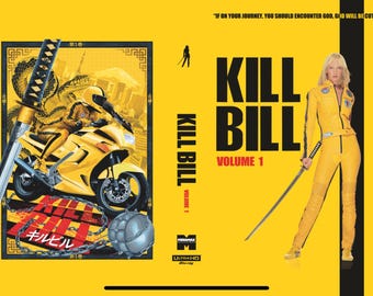 KILL BILL4。
a4アート紙, KILL BILL Vol 1 (Set of 2) Original Advance Subway Movie