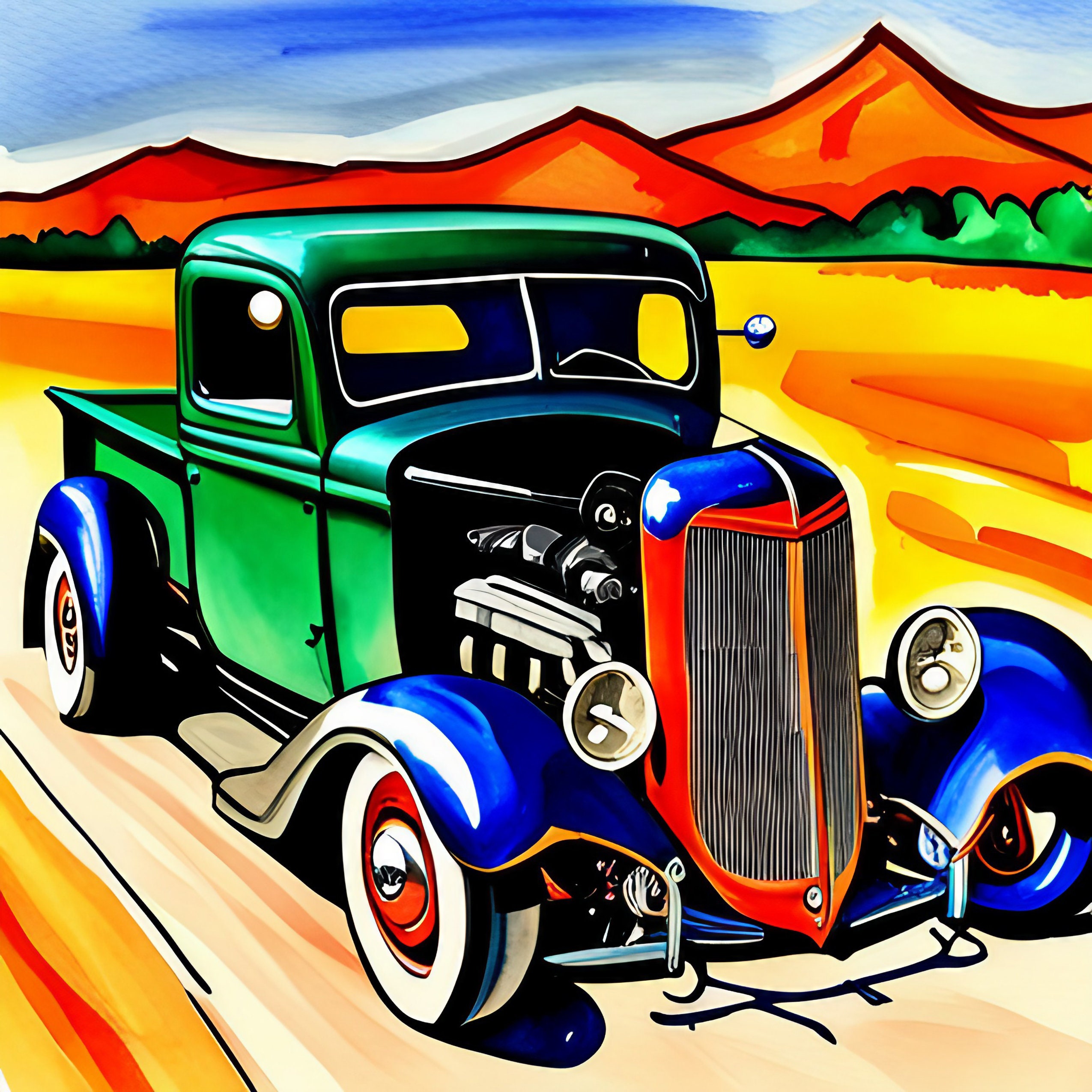 Vintage Trucks: Adult Coloring Book Classic Trucks #1 - Etsy