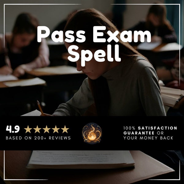 PASS EXAM SPELL | 99.8% Pass rate | Custom spell for perfect results | Exam Spell Casting for students | 24 hour delivery | for you