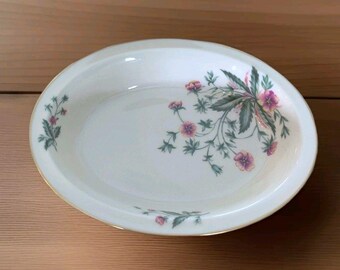 Bol ovalado para verduras Vintage Lenox Country Garden de 9,75 pulgadas