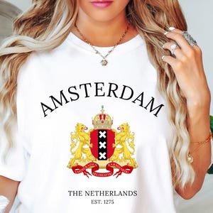 Amsterdam Shirt, Netherlands Gift, Dutch T-shirt, Holland Shirt, Netherlands Shirt