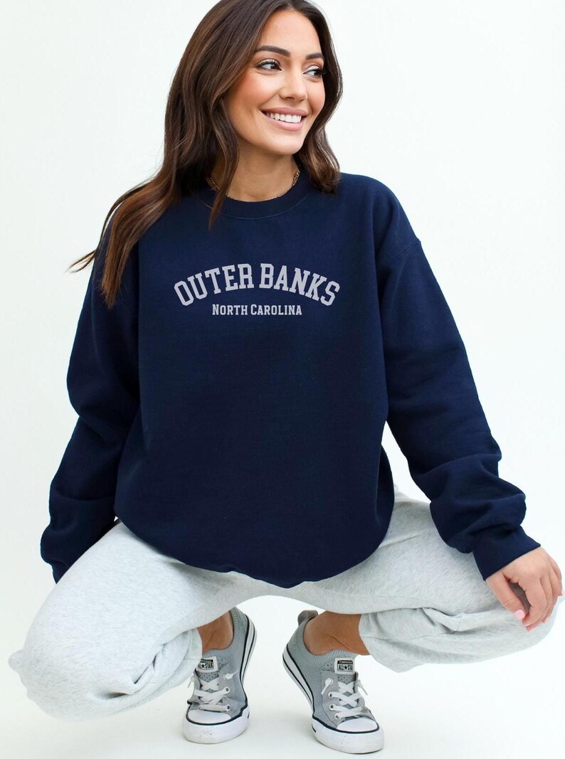 Outer Banks Beach Fleece Crewneck Sweatshirt Only