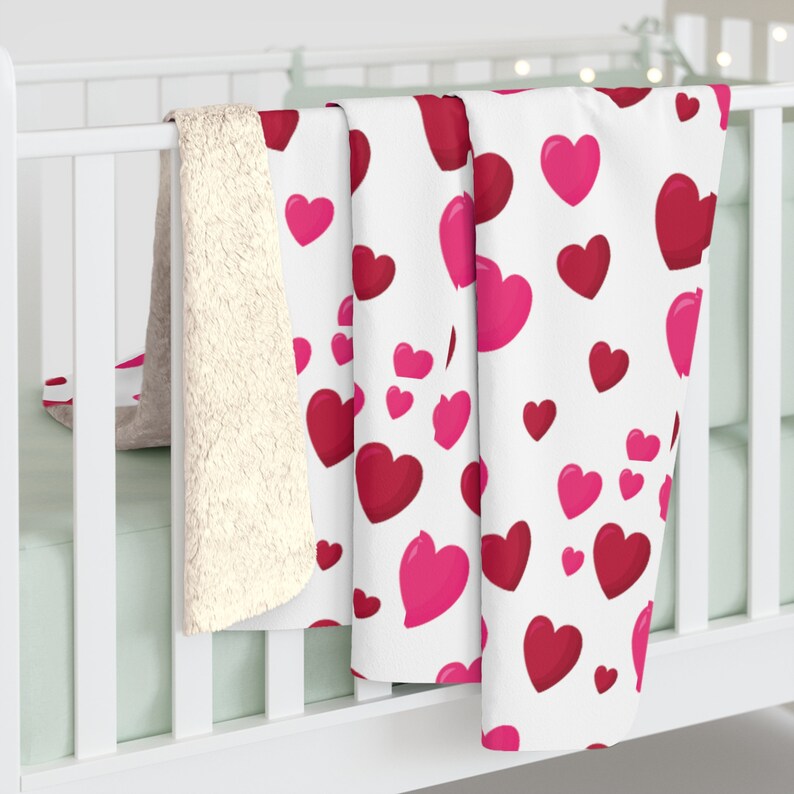 Xoxo Sherpa Fleece Blanket Etsy