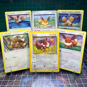 3d pokemon cards etsy 3D Pokmon Cards
