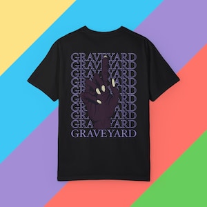 MTG T-Shirt | &quot;Graveyard&quot; | Game Cartoon T-shirt | Kids Adult Men Women Unisex Tee | Party Birthday Gift | MTG Fan | Magic The Gathering