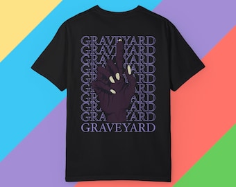 MTG Black Mana T-shirt / Magic the Gathering / Geeky Tee / Short