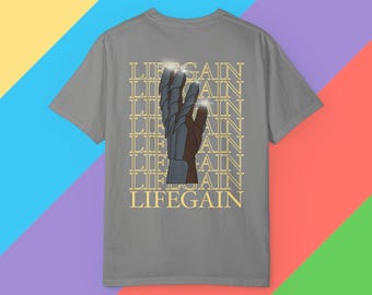 MTG "Lifegain" T-Shirt: Magic The Gathering, Comfort Colors Tee