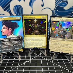 3D-bevelhebberskaart | Magic The Gathering | Magic the Gathering-cadeaus voor alle leeftijden | Commandant: