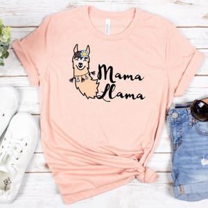 Mama llama Shirt, Mothers Day Gift, Mama llama Gift, Mom Shirt, Gift For Mom, llama Shirt, Cute Mama llama Shirt