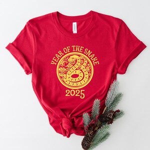 Year Of The Snake Happy Chinese 2025 New Year Tshirt, Chinese New Year 2025 Snake Shirt, Happy New Year Gift, New Year 2025 Party Shirt